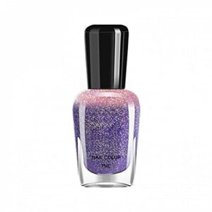 Color Changing Nail Polish 1PC Long Lasting Glossy Quick Dry Gradient Oily Mood Nail Polish for DIY Nail Art Manicure at Home Salon