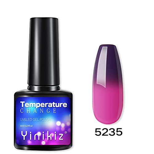 15ml Color-Changing Thermal Gel Nail Polish for Long-Lasting Vibrant Nails - Image 2