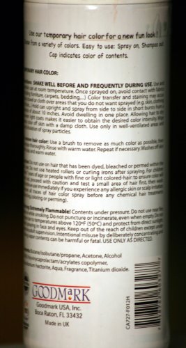 Vibrant Colorful Hair Spray 150ml for Creative Styles and Fun Hair Designs - Image 3
