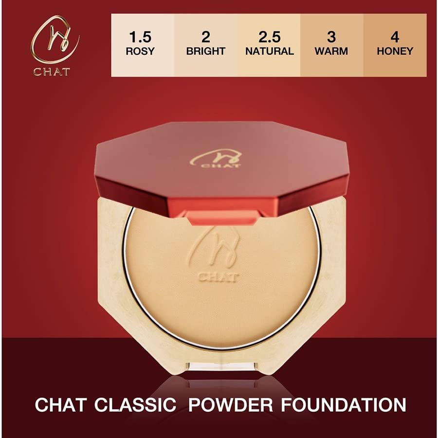 Flawless Finish Concealing Powder Foundation Lightweight Long-Lasting 0.35 oz - Image 2