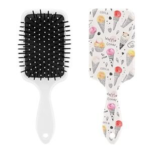Cone-Shaped Hair Brush for Styling and Volume