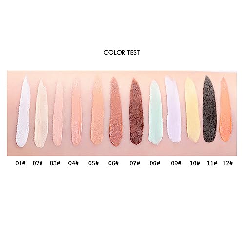 6 Shade Cream Contour Foundation Palette for Flawless Makeup Application - Image 5