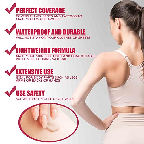 Hydrating Cream Foundation 30ml for Full Coverage and Natural Finish - Image 6