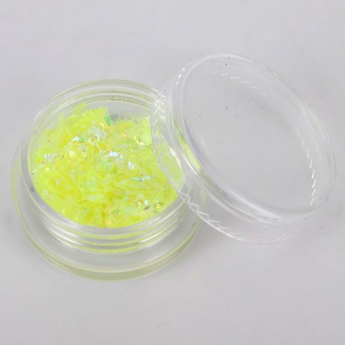 Crushed Shell Acrylic Nails - Image 3