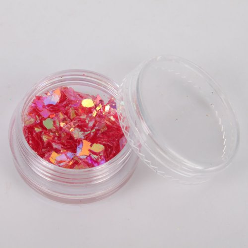 Crushed Shell Acrylic Nails - Image 8