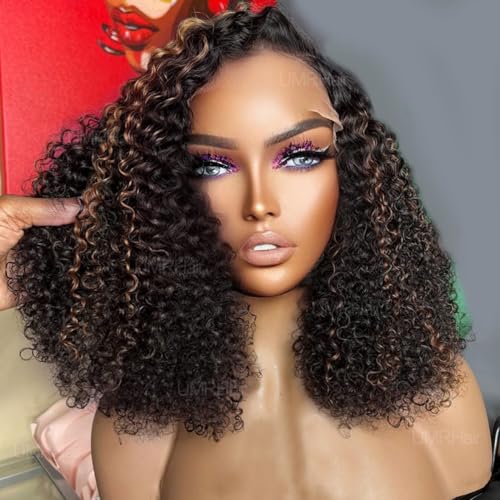 100% Human Hair Curly Bob Wig Natural Look for Everyday Wear 10 Inch - Image 2