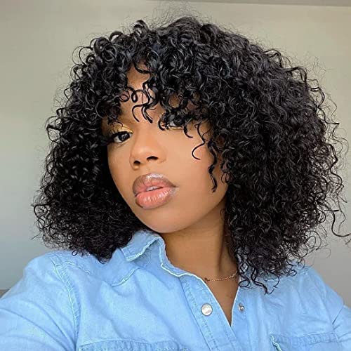 Curly Full Lace Human Hair Wig