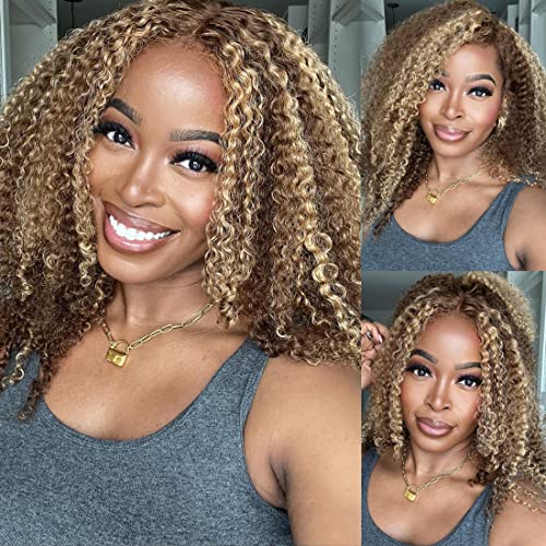 Curly Human Hair Lace Front Wig - Image 2