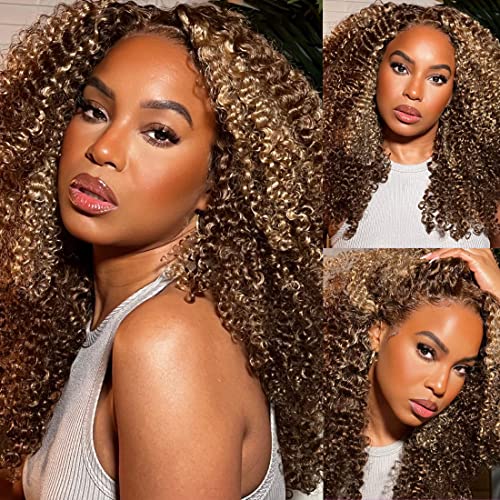 Curly Human Hair Lace Front Wig