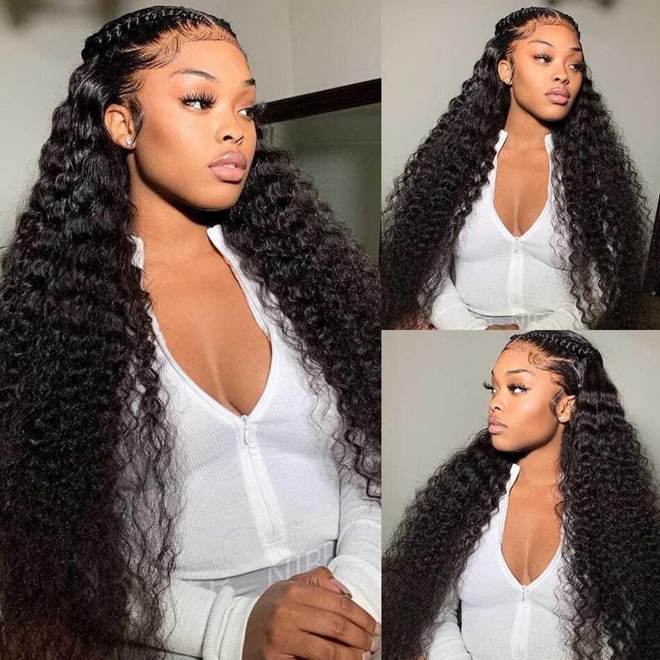 Curly Human Hair Wig - Image 7