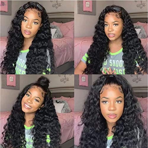 Curly Lace Front Human Hair Wig - Image 6