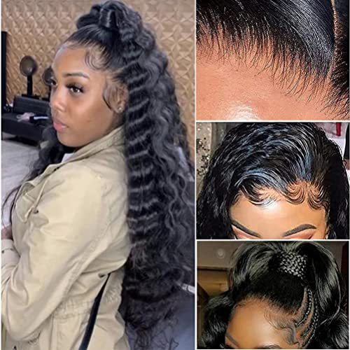 Curly Lace Front Human Hair Wig - Image 2