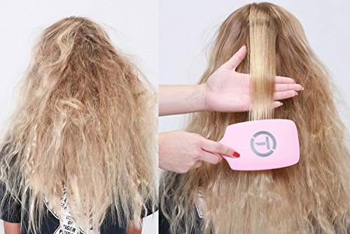Cushioned Rubber Hair Brush - Image 2