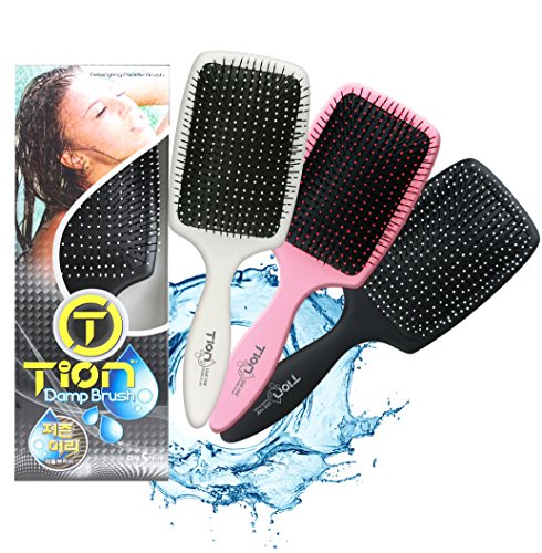 Cushioned Rubber Hair Brush - Image 5