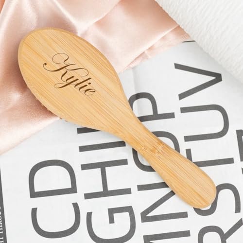 Custom Engraved Hair Brush with Personal Design, Durable and Stylish - Image 5