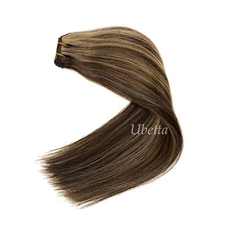 Dark Brown 18 Inch Clip-In Human Hair Extensions for Versatile Styling - Image 8