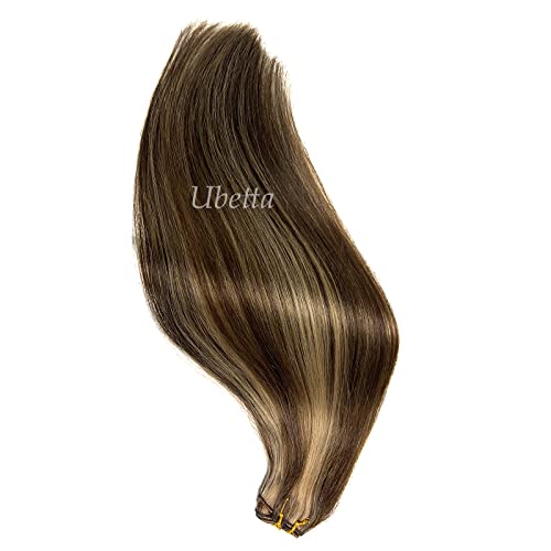 Dark Brown 18 Inch Clip-In Human Hair Extensions for Versatile Styling - Image 7