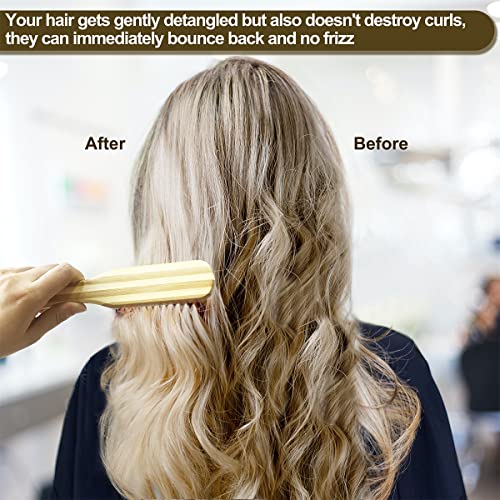 Detangling hair brush for knots and tangles. - Image 3