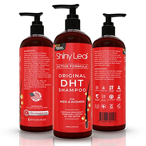 DHT Blocker Shampoo and Conditioner for Hair Loss With Biotin For Men, Women, Anti-Hair Loss Treatment, Rosemary Leaf Oil and Asparagus Extracts, for Thinning Hair (Shampoo and Conditioner) - Image 9
