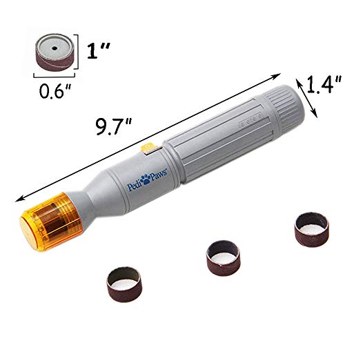 Dog Nail Grinder, Upgraded Version Professional Electric Pet Nail Grinder Trimmer Grooming Tools - Image 3