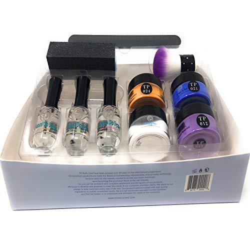 12-Piece Dip Powder Gel Nail Kit for Easy At-Home Manicure Application - Image 3