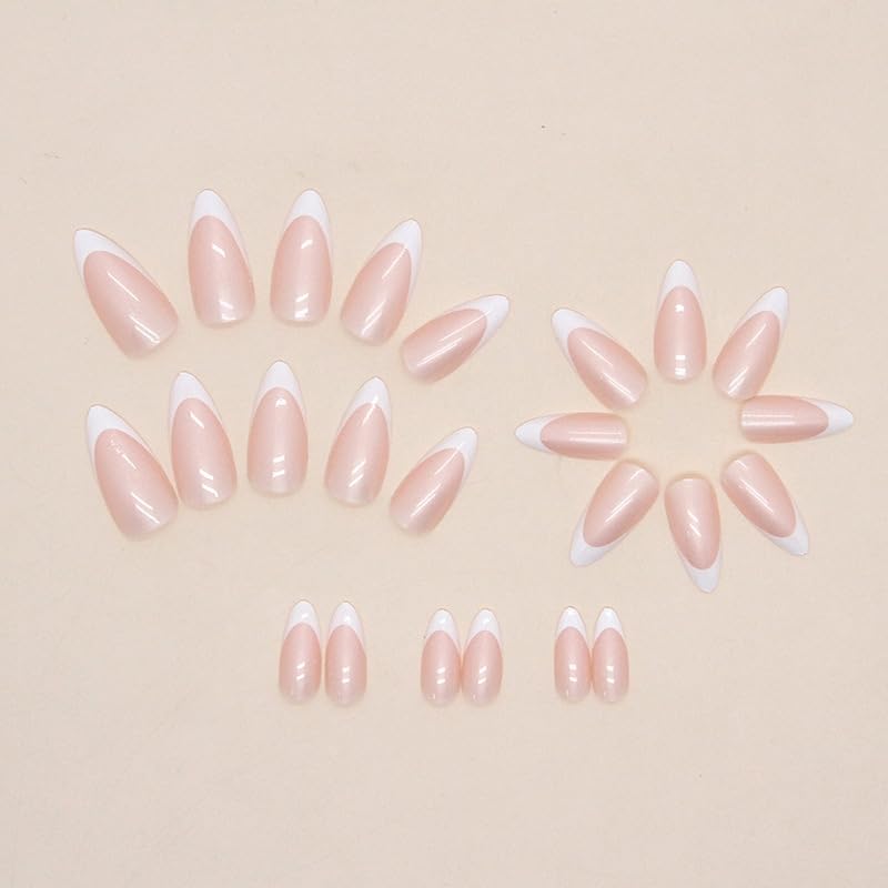 Stunning 12-Piece Acrylic Nail Design Set for Elegant Manicures - Image 4