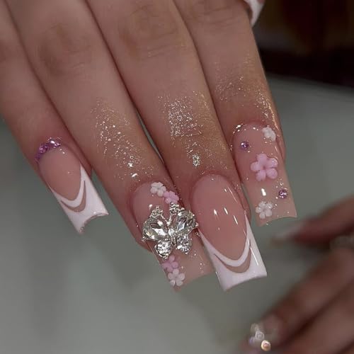 Elegant White Tip Gel Nail Kit for Stunning Manicures 30ml