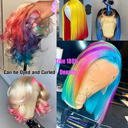 European human hair wig with full lace design. - Image 6