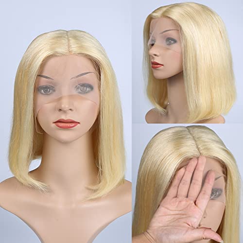 European human hair wig with full lace design. - Image 4