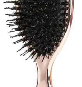 Gentle Scalp Exfoliating Hair Brush with Soft Bristles and Ergonomic Handle for Enhanced Hair Care
