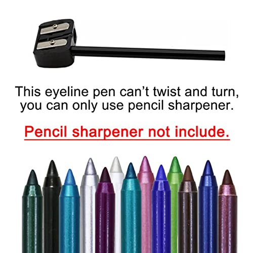 Eyeliner Pearlescent Eye Liner Women Cosmetics Long Lasting Gel Eyeliner Waterproof No Fade Precise Ultra Fine Quick Drying Ultra-Pigmented Mother's Day Girls Womens Gift - Image 5