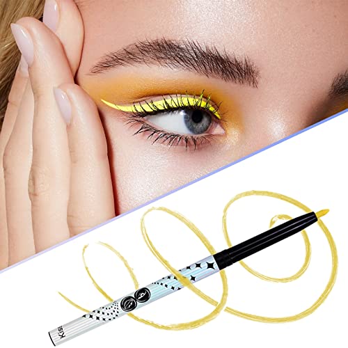Eyeliner Pencil Professional Waterproof Sweat-Proof Smudge-proof Highly Pigmented Lasting All Day Colorful Eyeliner Pen - Image 3