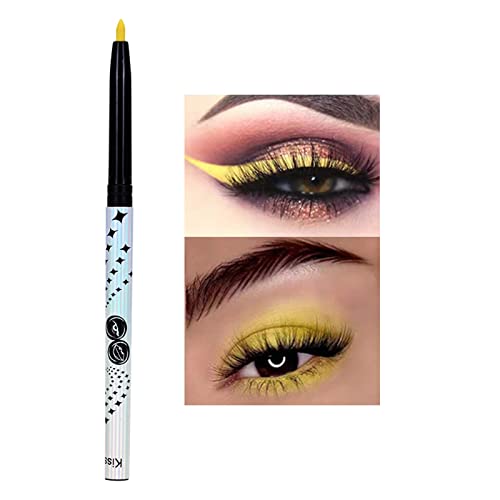 Eyeliner Pencil Professional Waterproof Sweat-Proof Smudge-proof Highly Pigmented Lasting All Day Colorful Eyeliner Pen - Image 2