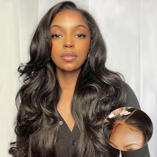 Fall Color Human Hair Wig Natural Look Comfortable Fit Everyday Wear Medium