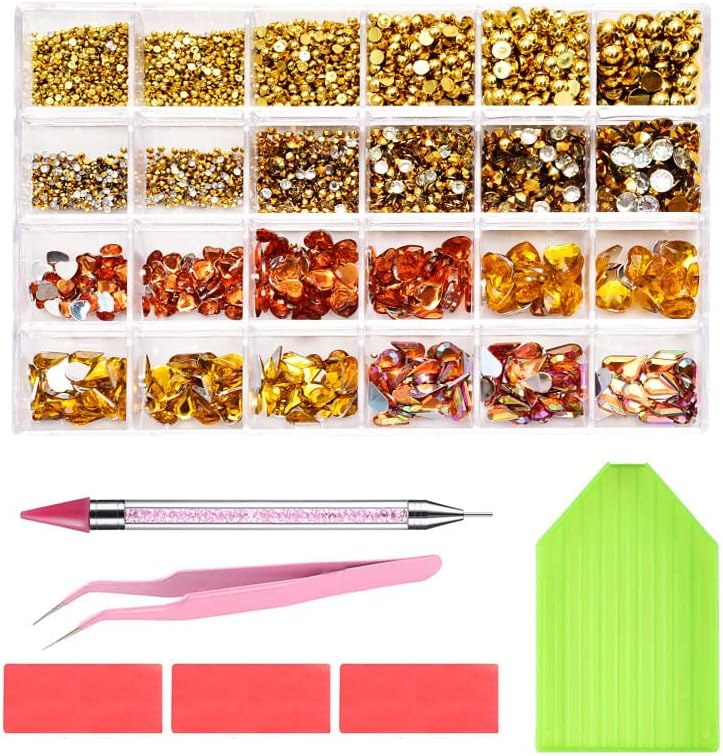 Familia Diamond Acrylic Nails Kit for Stunning Art and Durable Wear 100 Count