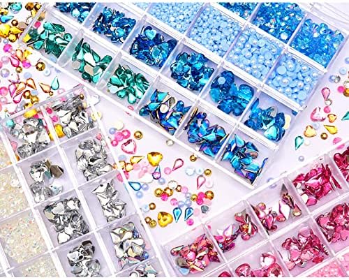 Familia Diamond Acrylic Nails Kit for Stunning Art and Durable Wear 100 Count - Image 7
