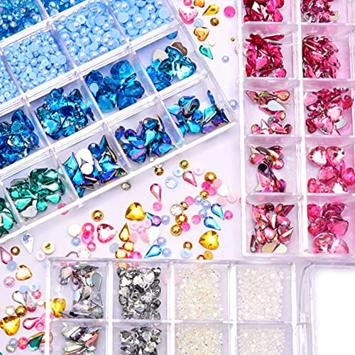 Familia Diamond Acrylic Nails Kit for Stunning Art and Durable Wear 100 Count - Image 8