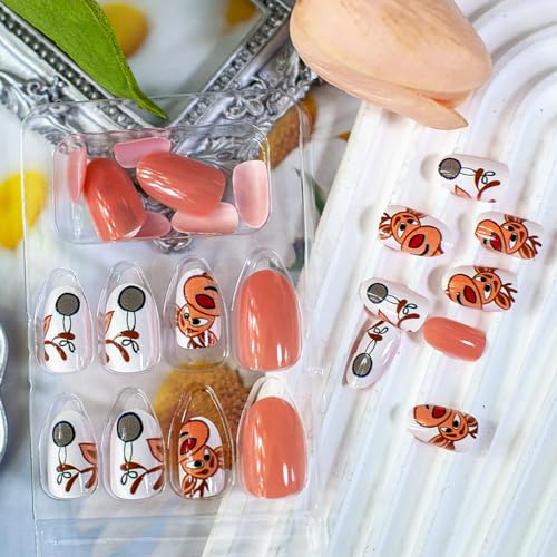 Festive Reindeer Acrylic Nail Art Set for Beautiful Holiday Nail Designs - Image 5