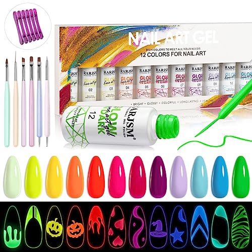 Fluorescent Gel Nail Polish