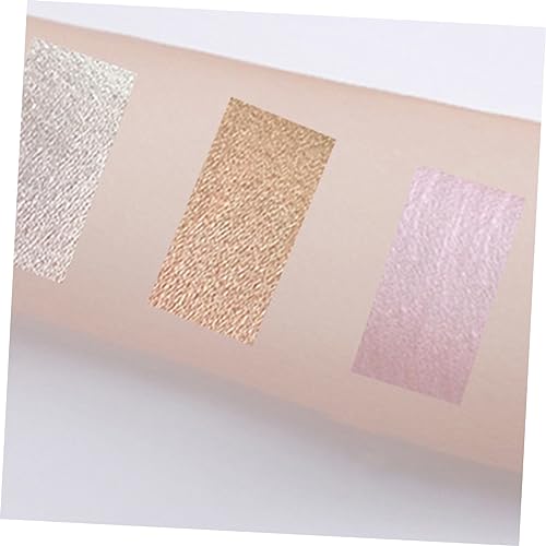 FRCOLOR 6 Pcs Polarized Monochrome Eyeshadow Makeup Product Glitter Eye Makeup Korean True Beauty Makeup Shimmer Eyeshadow Liquid Eyeshadow for Women Plastic Highlight Cosmetics - Image 2