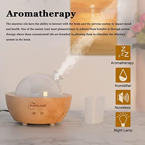 Fred Meyer Essential Oil Diffuser Aromatherapy Device 100ml Capacity for Home Use - Image 4
