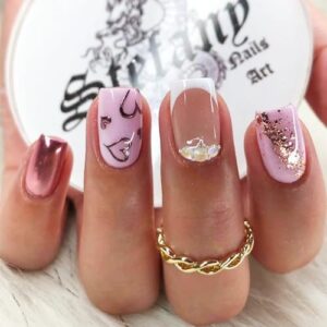 French Manicure Gel Nail Designs
