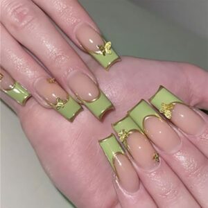 French Tip Acrylic Nails