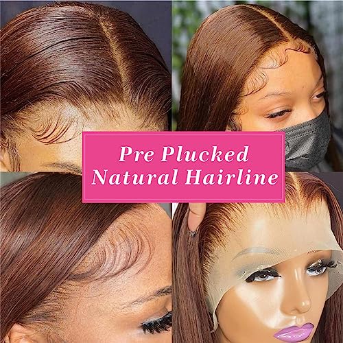 100% Human Hair Full Lace Straight Wig for Natural Look and Comfort - Image 5
