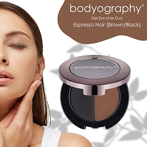 Gel Eye Liner Duo Espresso Noir (Brown/Black) - Image 4