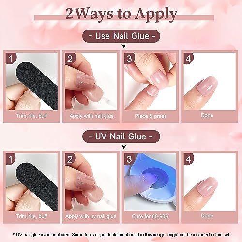 Strengthening Gel Nail Care Set for Healthy, Beautiful Nails with Easy Application - Image 8