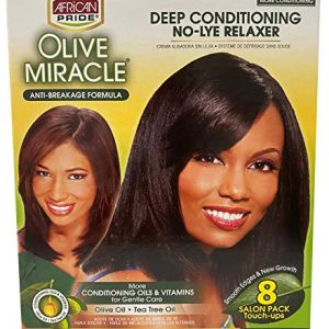 Gentle Natural Hair Relaxer 8 oz for Smooth, Soft Hair All Types