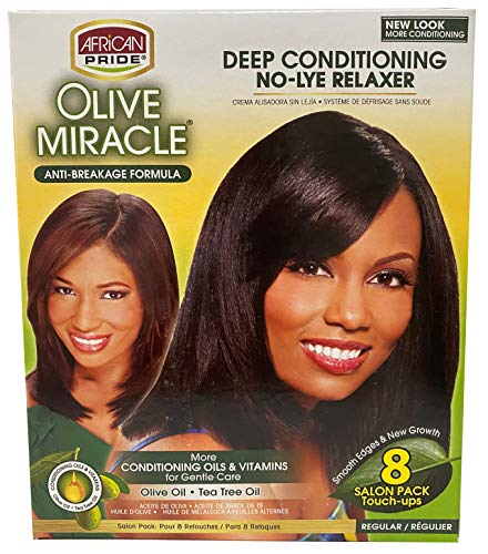 Gentle Natural Hair Relaxer 8 oz for Smooth, Soft Hair All Types