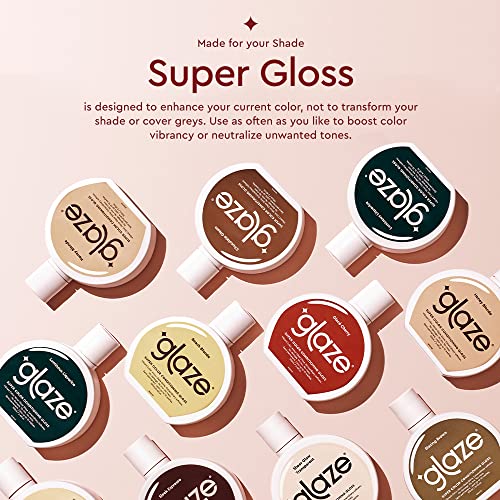 Glaze Super Color Conditioning Gloss 6.4fl.oz (2-3 Hair Treatments) Award Winning Hair Gloss Treatment & Semi-Permanent Hair Dye. No mix, no mess hair mask colorant - guaranteed results in 10 minutes - Image 5