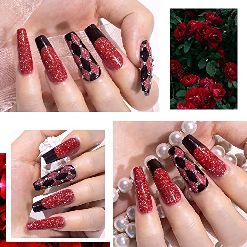 Shimmering Glitter Gel Nail Polish 15ml Long-Lasting Fast-Drying for Beautiful Nails - Image 5